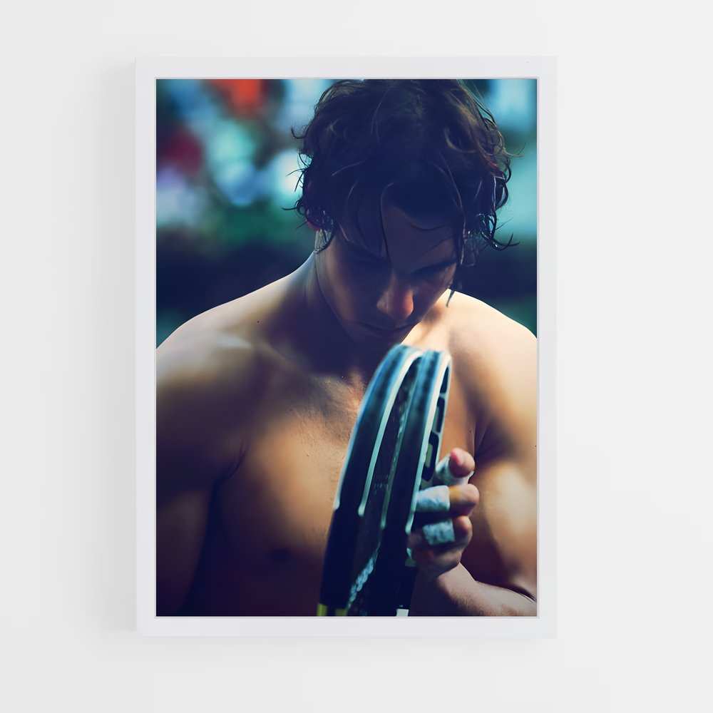 Poster Le Duel de Nadal – affiche Tennis (vue 3)